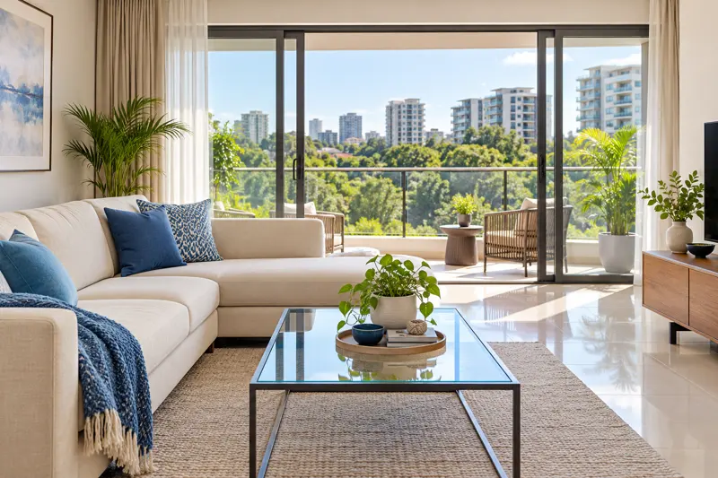 Illustrative image of a clean, welcoming home